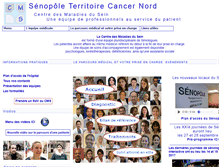 Tablet Screenshot of centre-maladies-sein-saint-louis.org